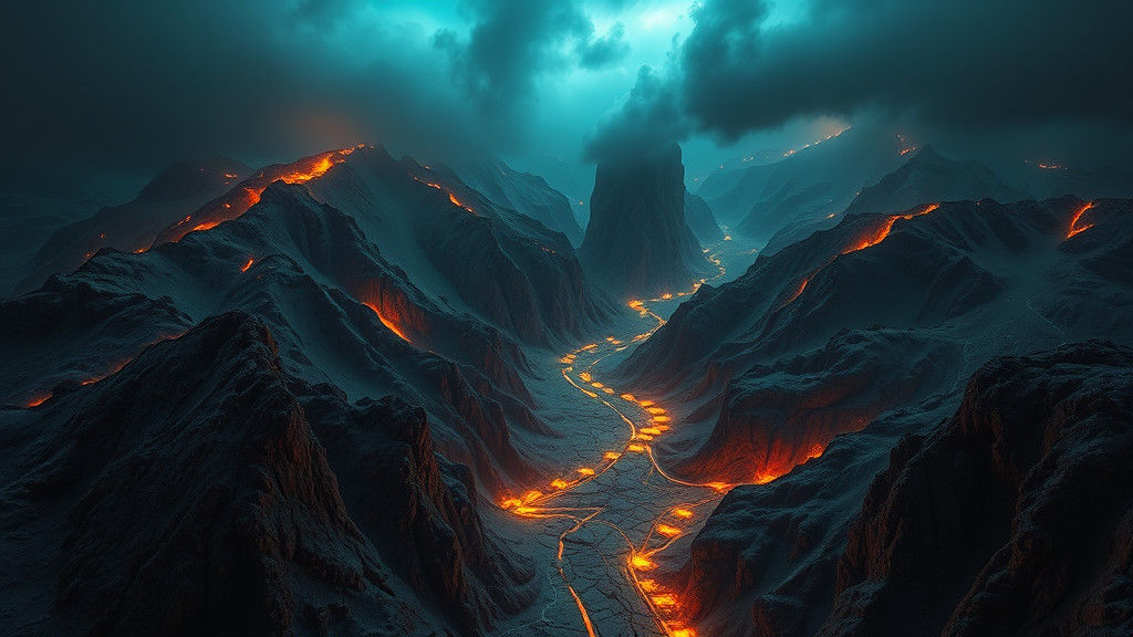 Map of Inspiration in Hyperrealistic Style