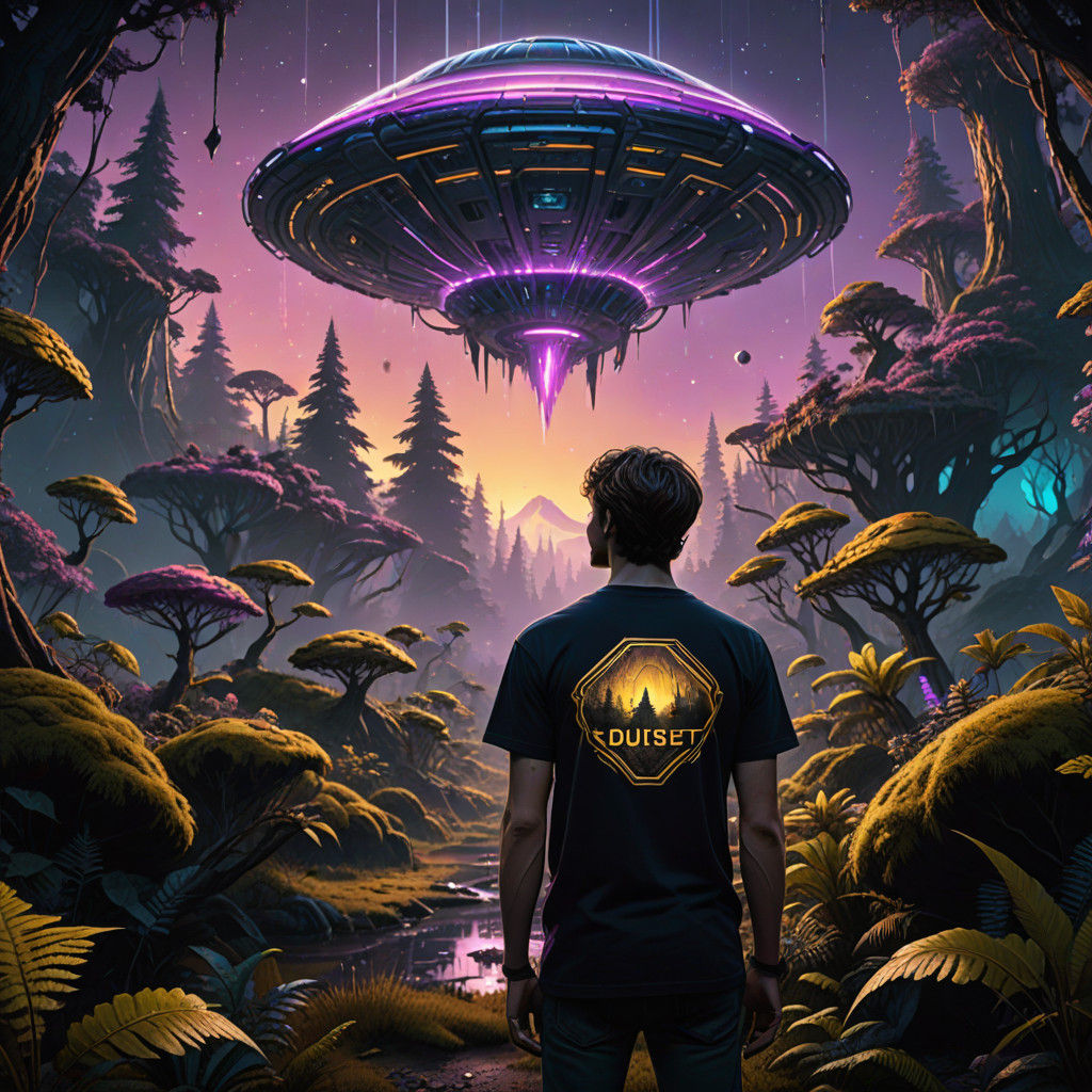 Ethereal Escape in Alien Realm