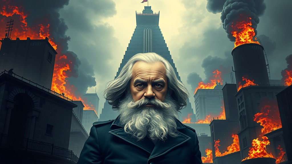 Karl Marx Confronts the Dark Face of Capitalism in a War-Tor...