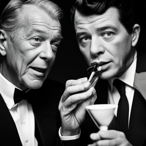 Martini Time: A Portrait Inspired by Masters of Photography