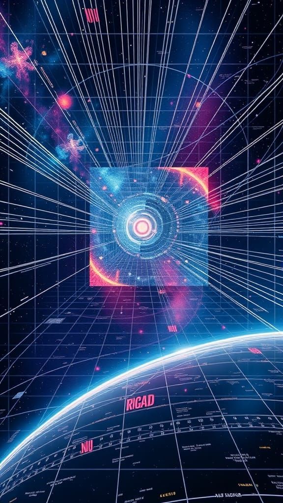 Cosmic Grid in Quantum Realms