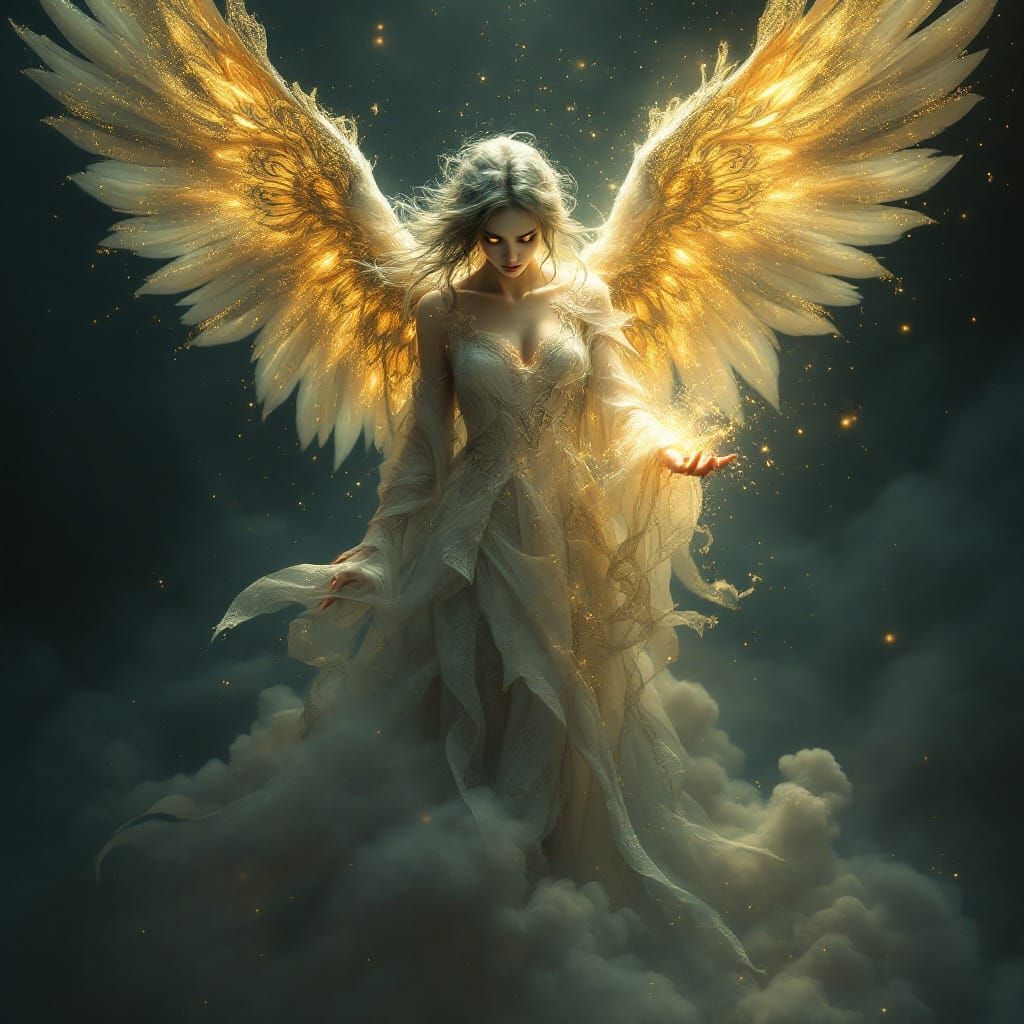 Angel of Decay: Ethereal Touch of Mortality