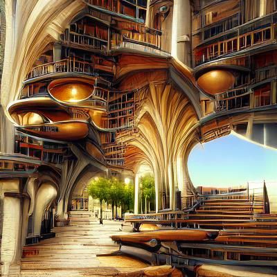 Unseen University: A Discworld Scene