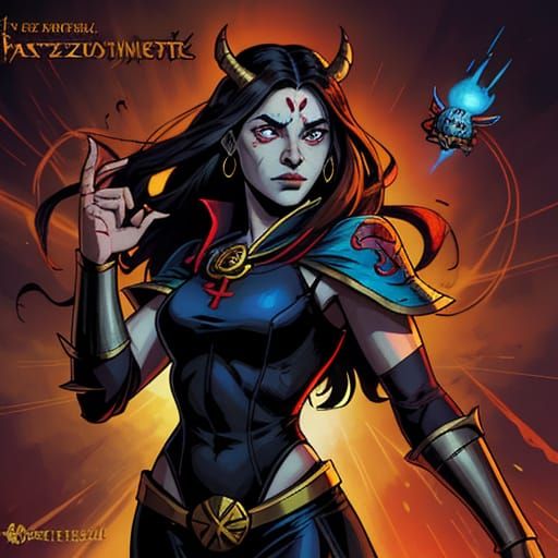 Blood Priestess: A Pact with Camazotz in Comic Art