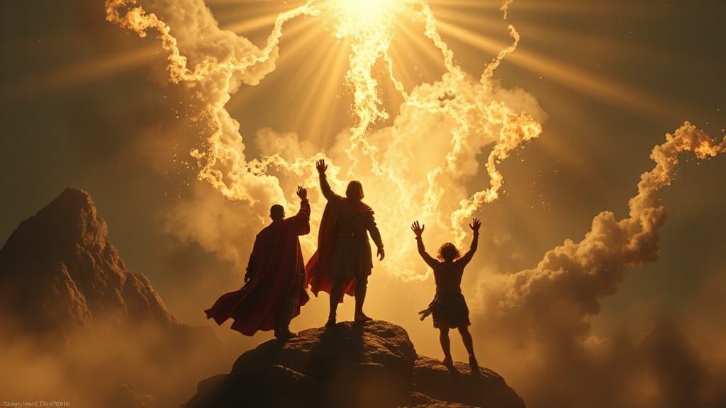 AI Image of a Triumphant Scene