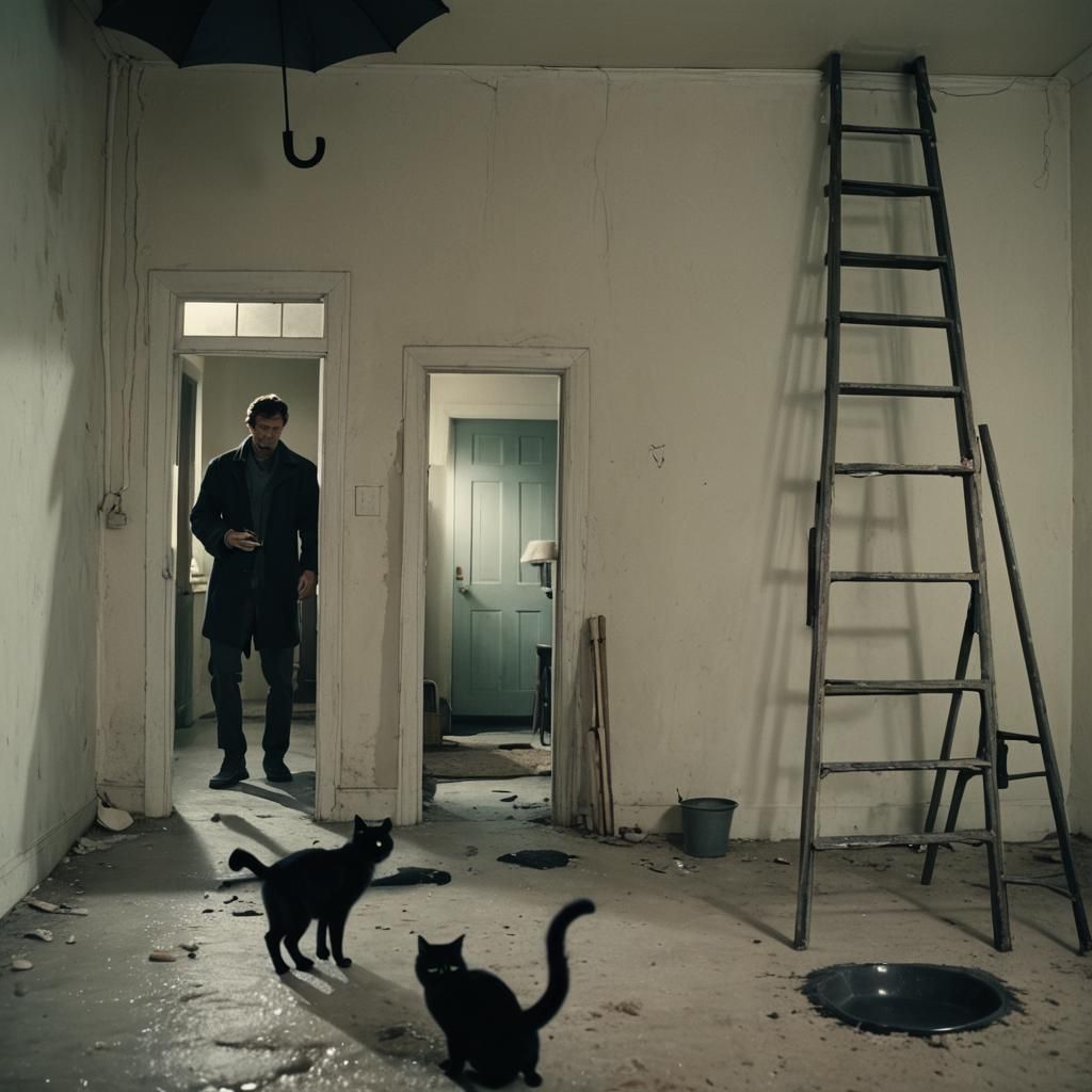 Unlucky Walk: Friday the 13th in Film Noir Style