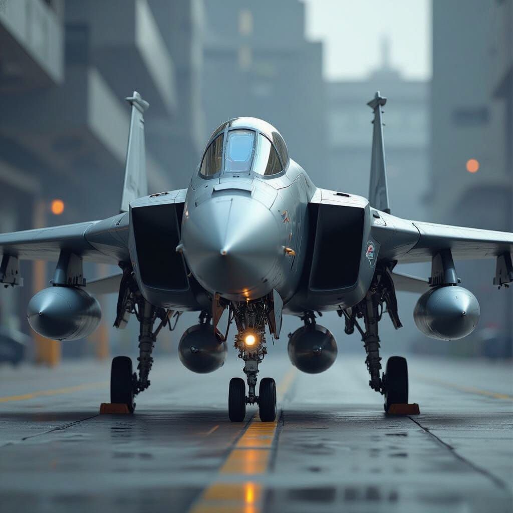 Grounded Hybrid Jet Design in Photorealistic Style