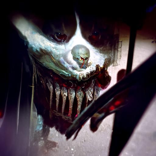 Sinister Consumption in Dark Fantasy Style