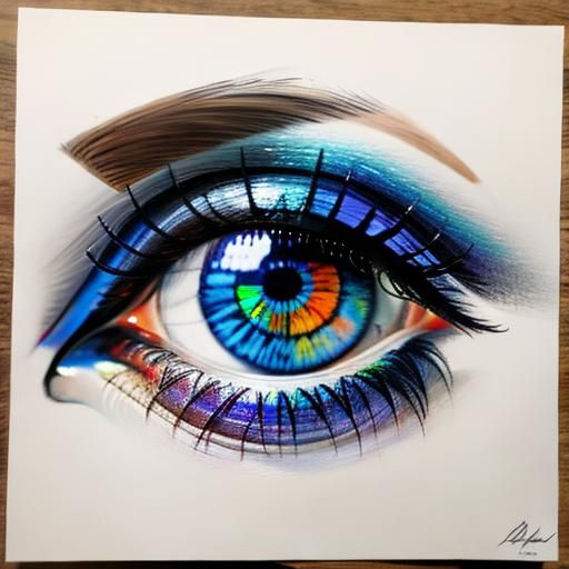 AI Hyperrealism Experiment