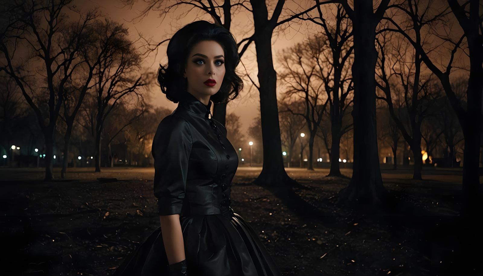 Vintage 1950s Sci-fi Style