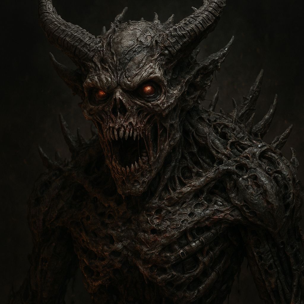 Horrific CGI Demon in Nightmarish Destructoid Style