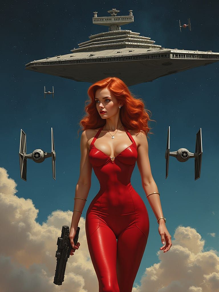 Glamorous Red-Haired Rebel Serves the Empire with Valor