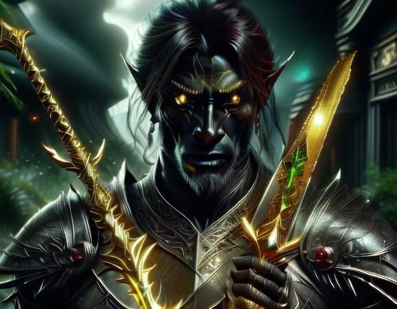 Dark Elf Warrior