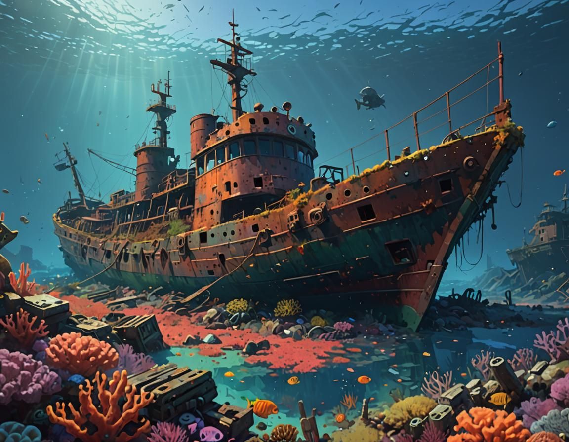 Old shipwreck