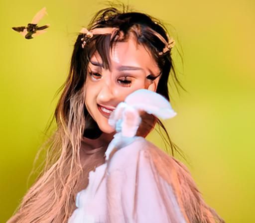 Serene Angelic Beauty