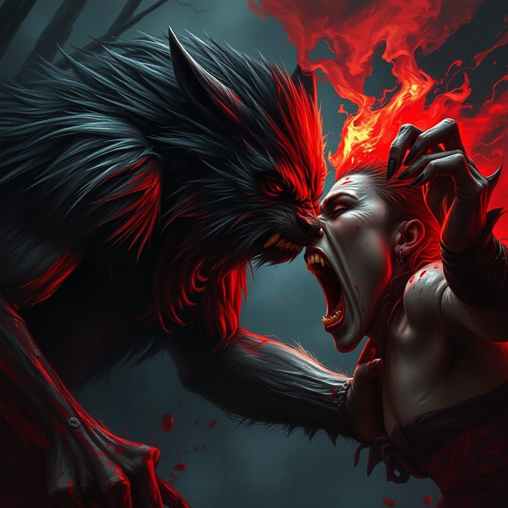 Werewolf 1 - Vampette 0