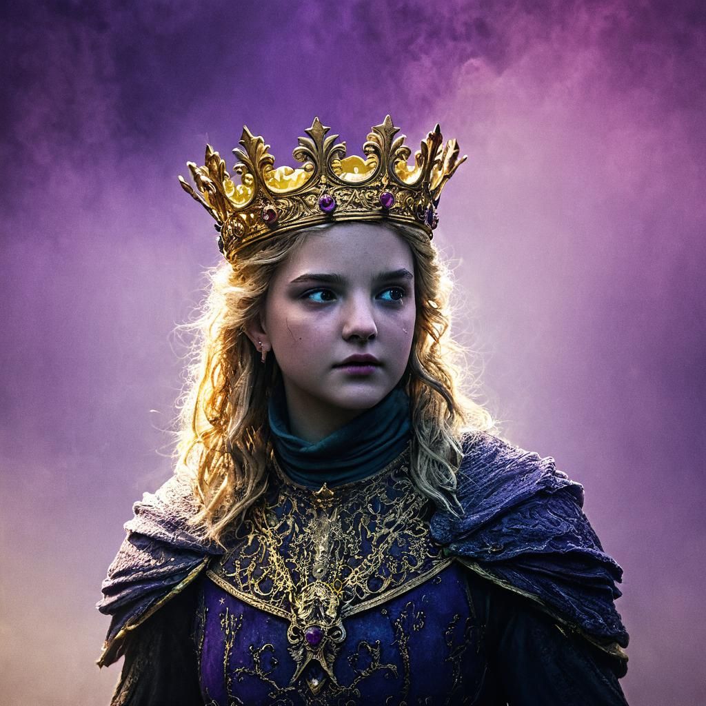 Fantasy Medieval Royalty in Dark Concept Art