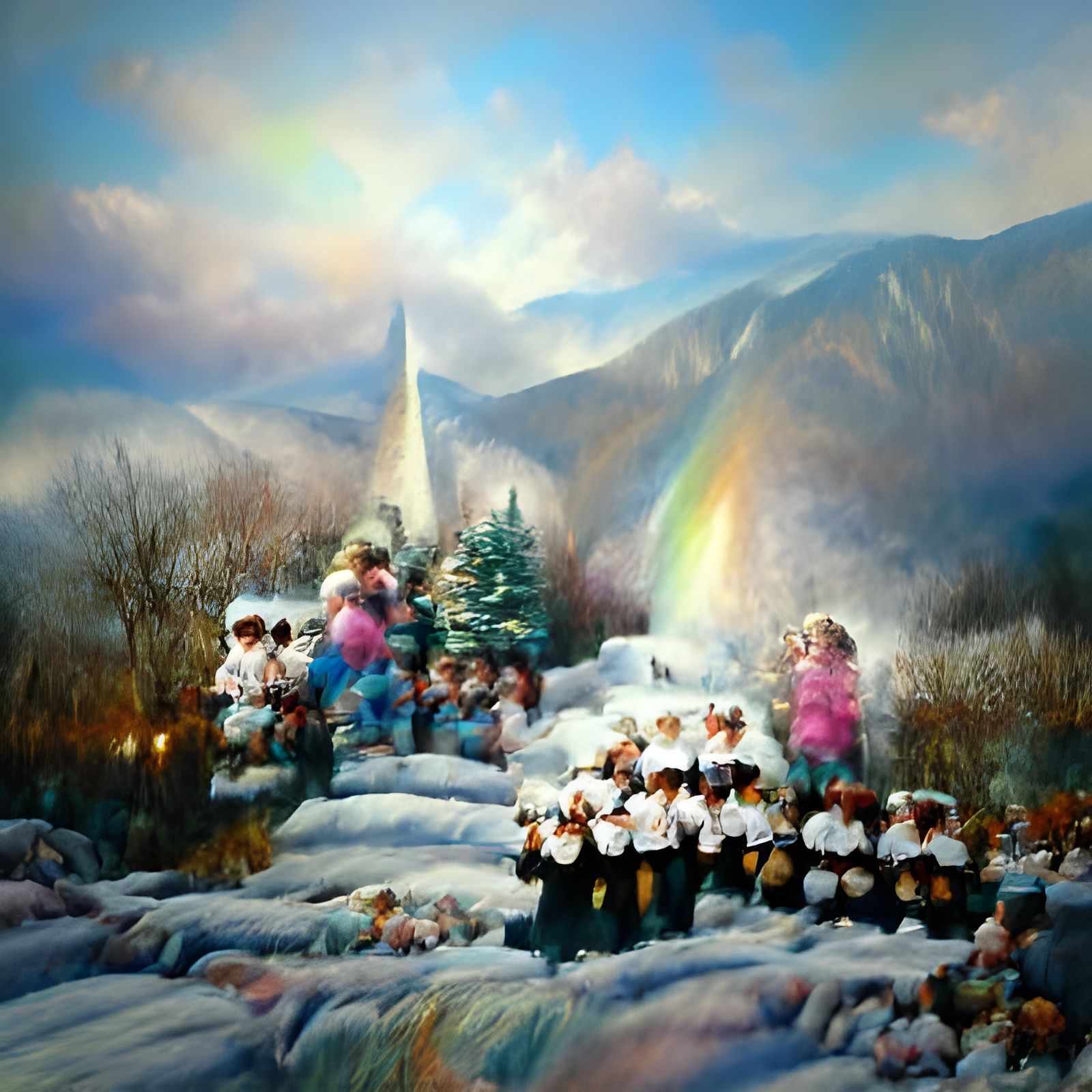 Carols in the alps