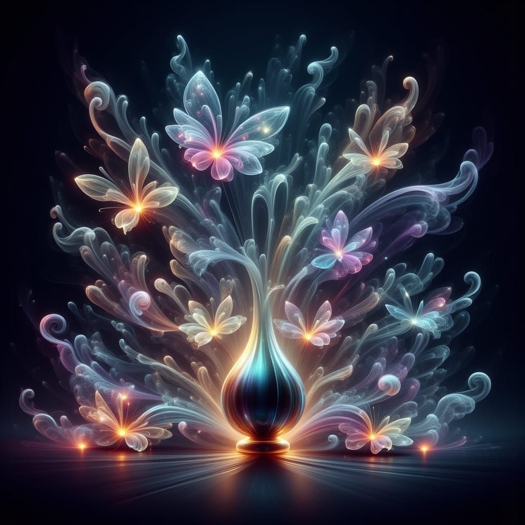 Prismatic Light Creates Dreamy Surreal Scene