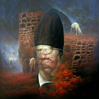 Dystopian Nightmare: A Vision of Decay