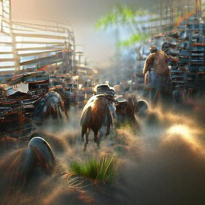 AI Image Based on Short Prompt