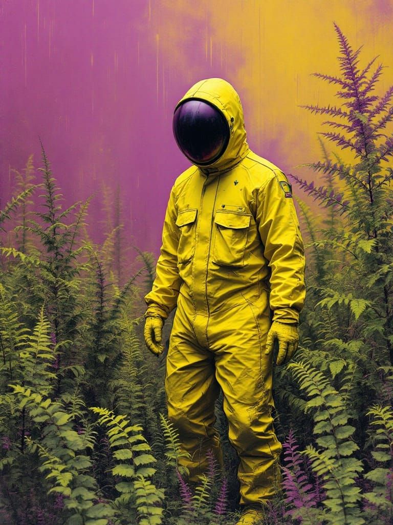 Toxic Rain Apocalypse in Yellow Radio Suit
