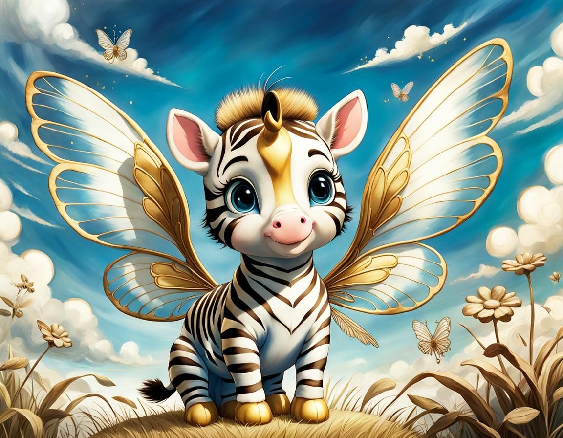 Golden Zebra  . . . Image Prompting