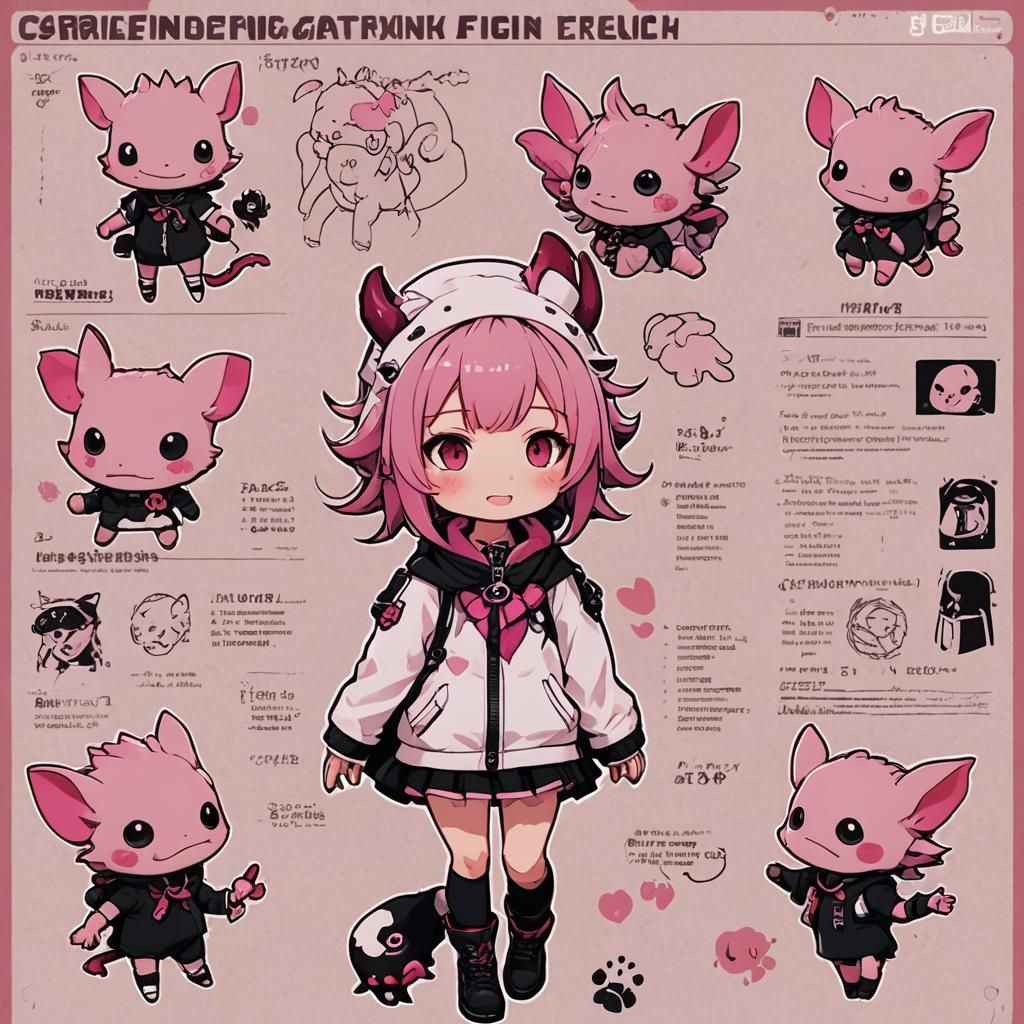 Friday Night Funkin Style Character Sheet