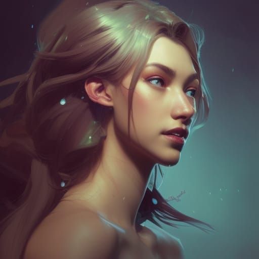 Detailed Portrait of Mara in Hyperdetailed Style