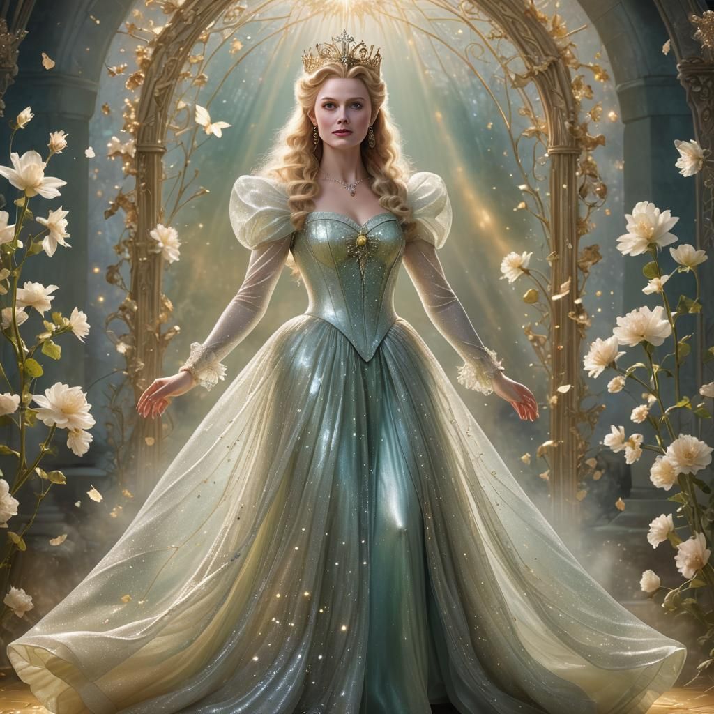 Glinda the Good Witch in Ethereal Gown