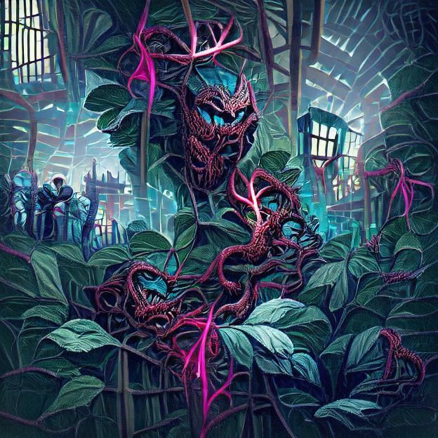 Eldritch Jungle with Sinister Vines