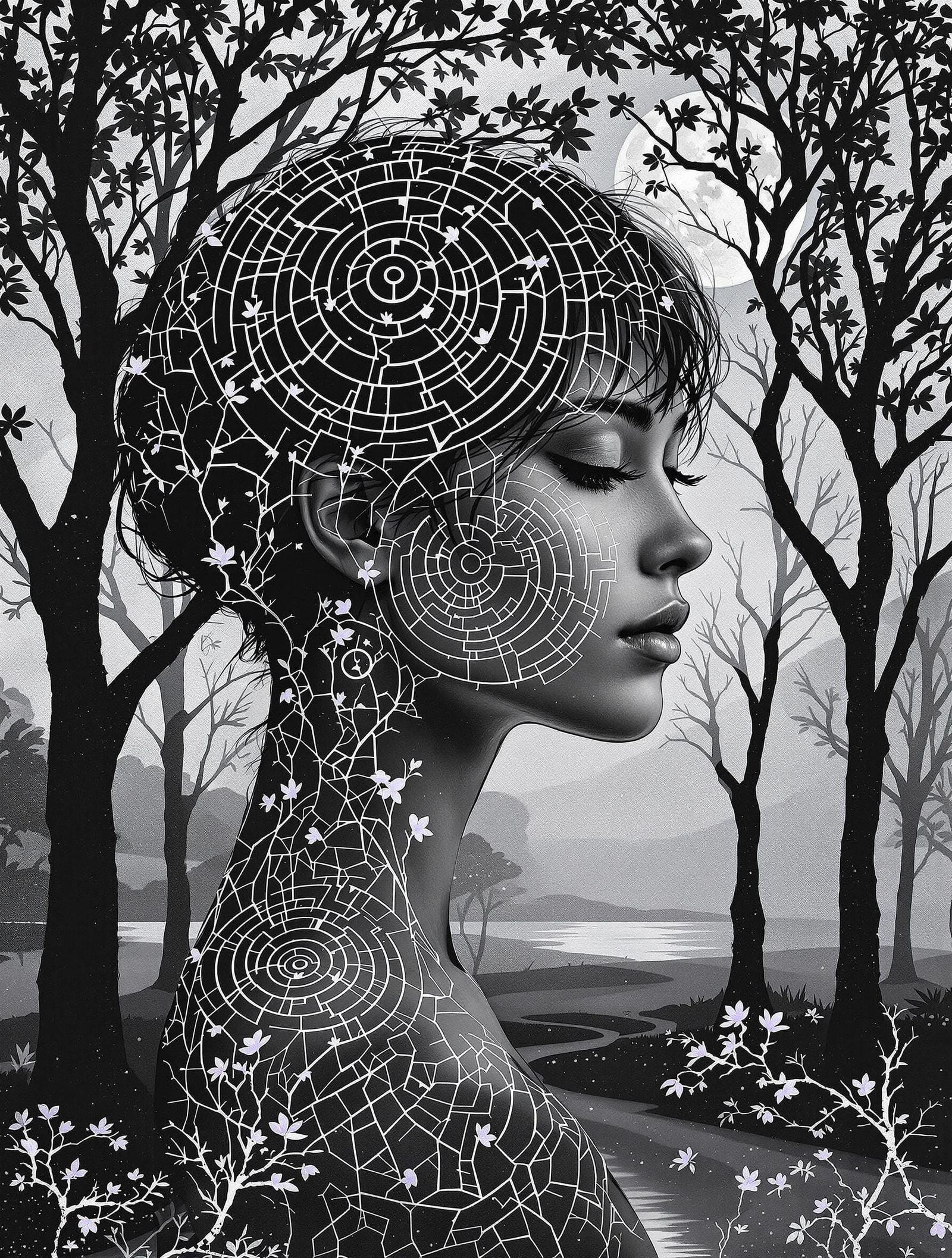 Ethereal Youth Overlaps Shimmering Labyrinths