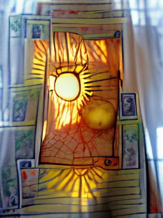 The Sun Through an Open Window Tarot Card