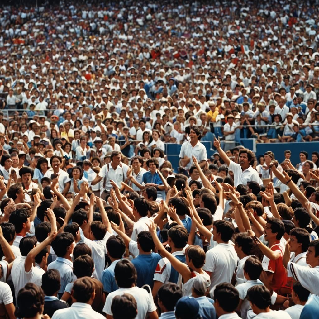 I participated with YWAM at the 1984 Summer Olympic Games mi...