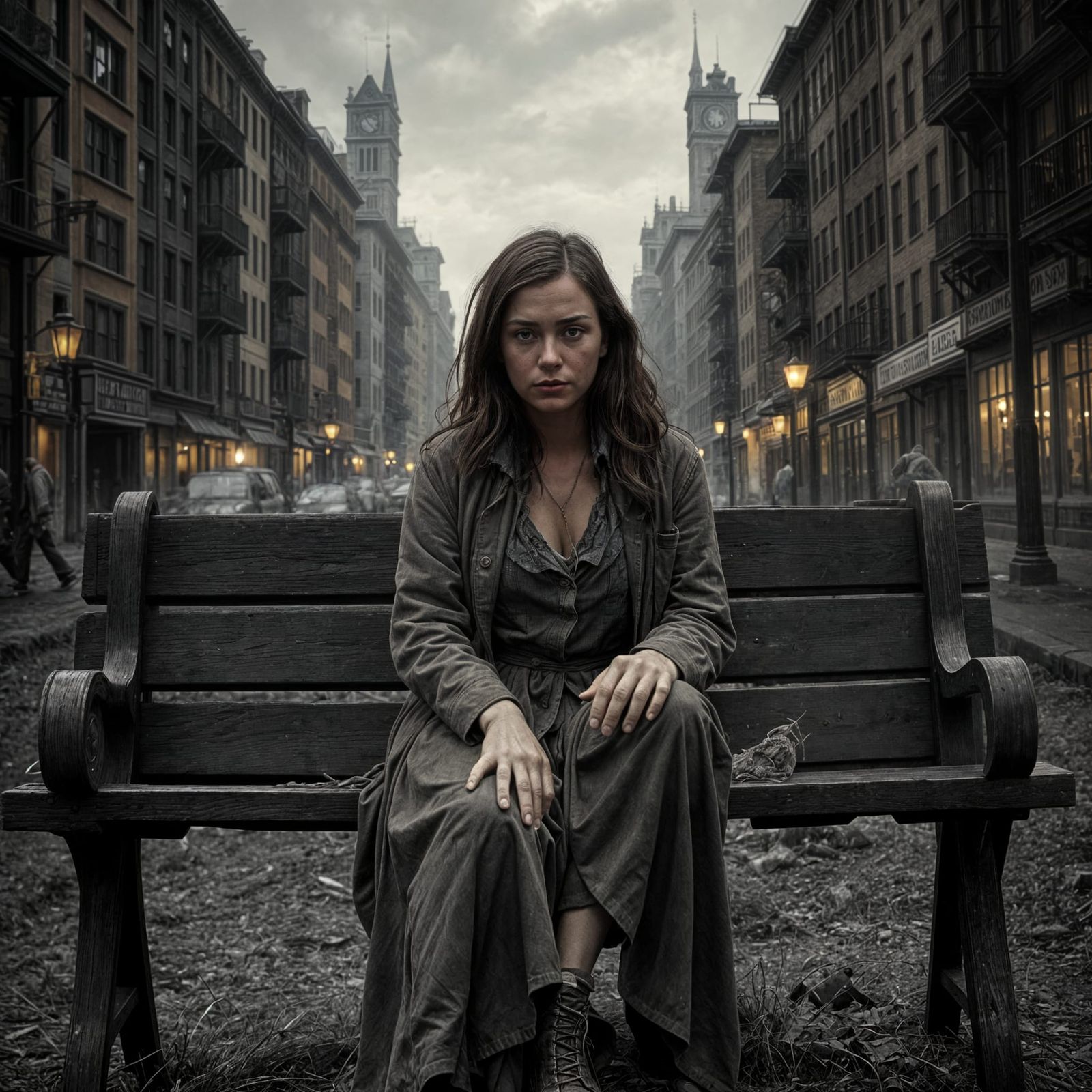 Dystopian Great Depression: Rockwell Meets Kinkade