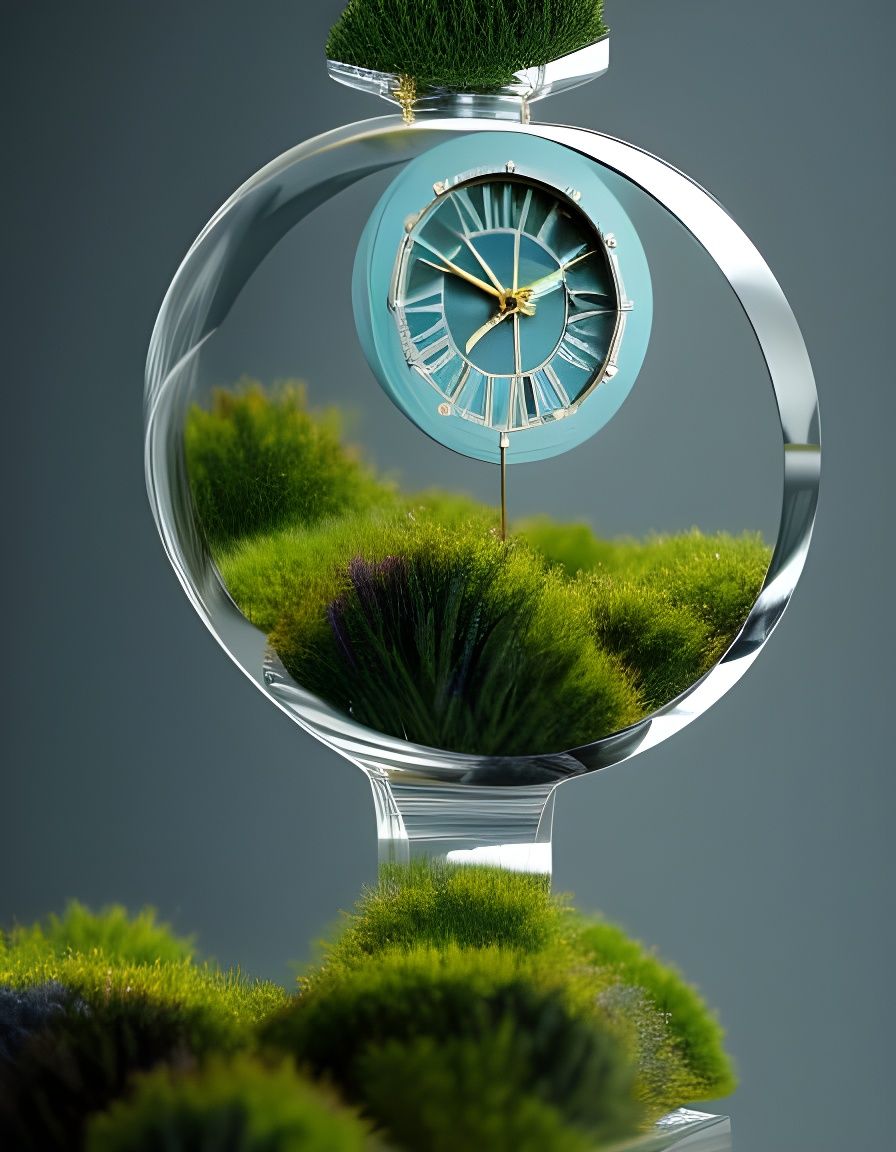 Intricate Miniature Clock Faces in 3D