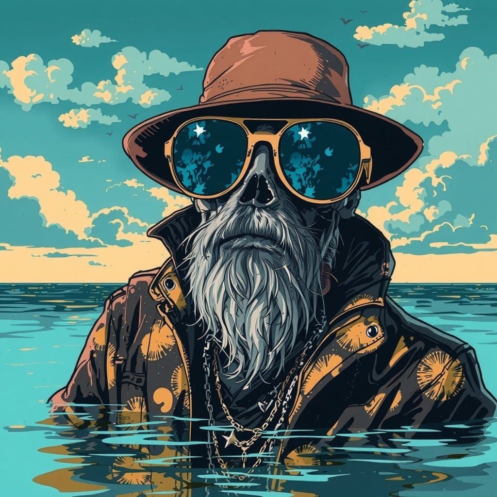 Bermuda triangle swag