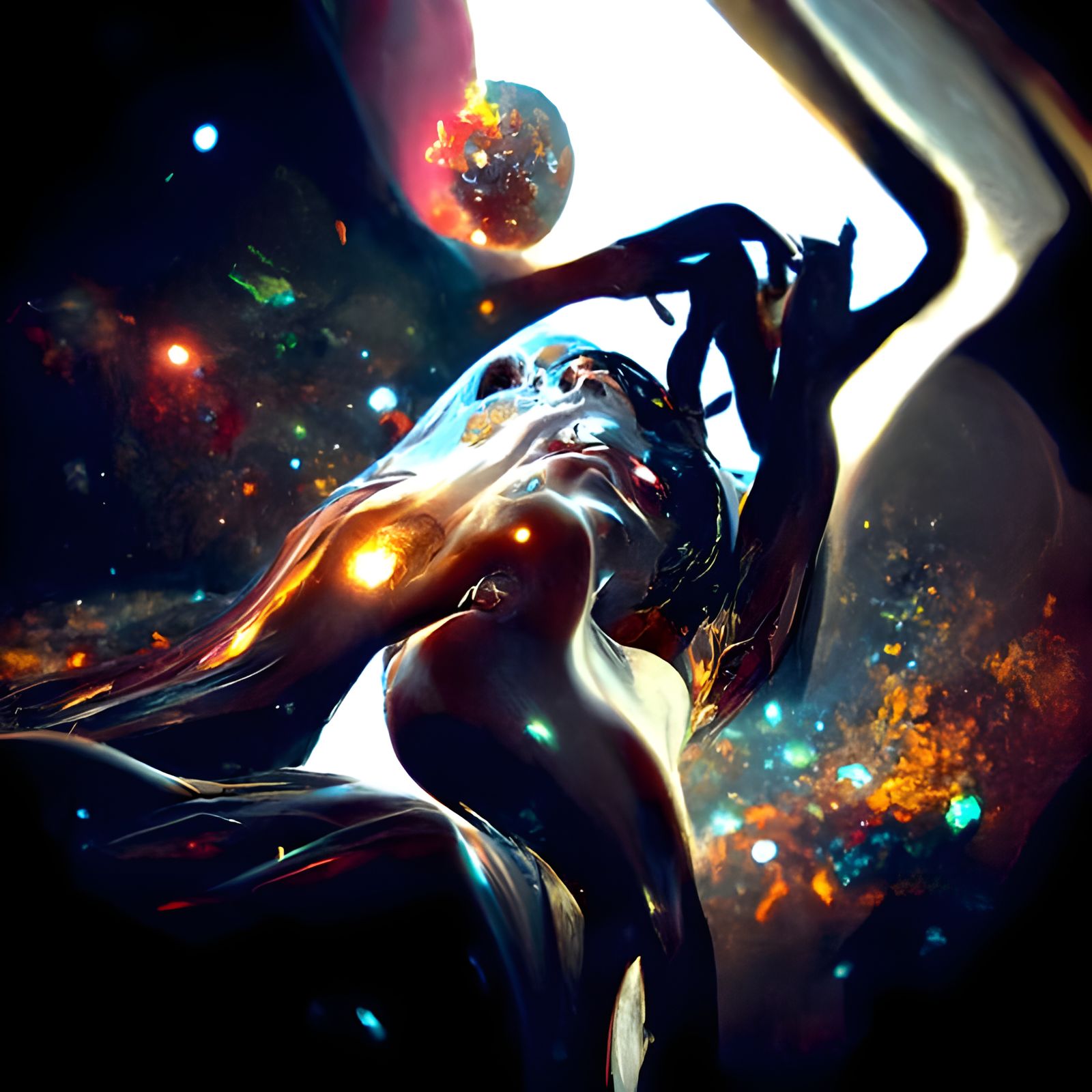 Visceral Explosion of Space: Cosmic Destruction