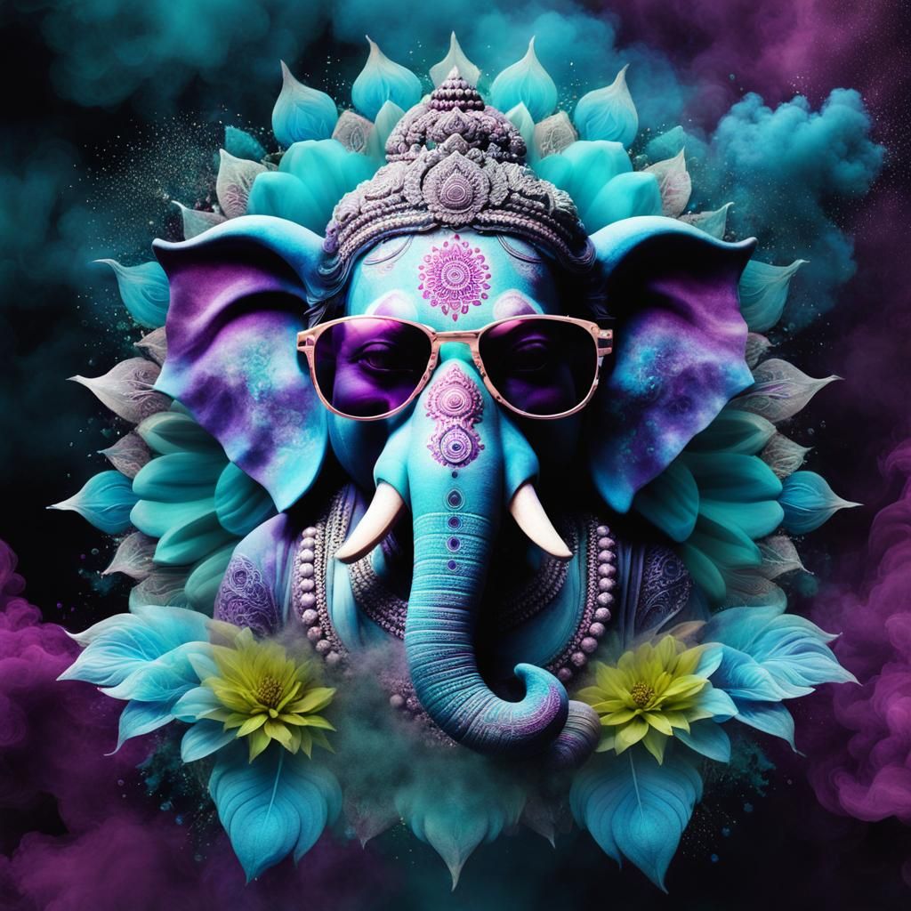 Happy Holi from Ganesh
