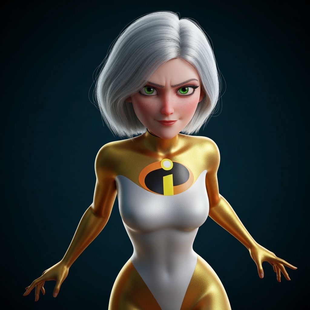 Mirage as a Superheroine, Defeating Omnidroids