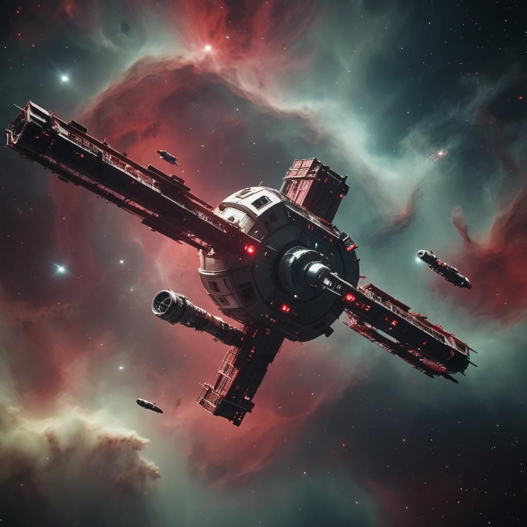 Haunted Space Station in Deep Space