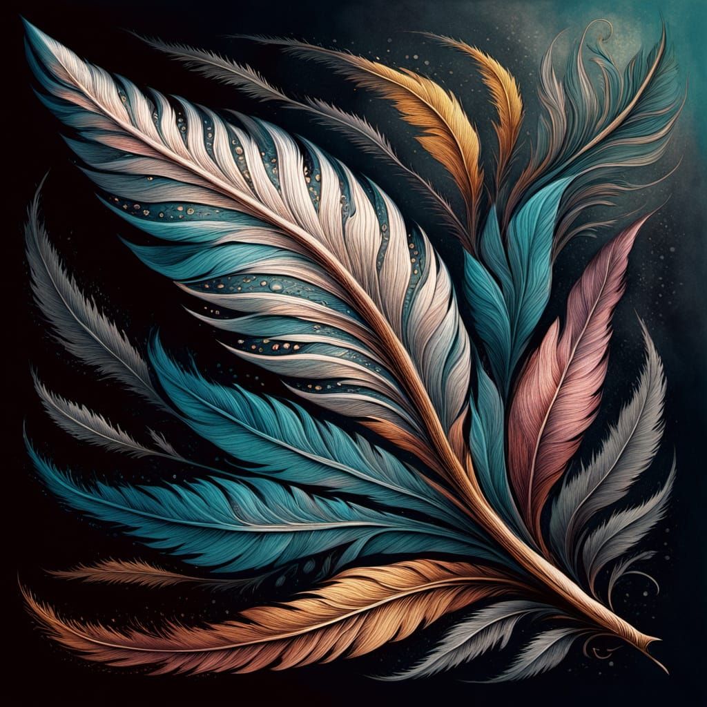 Elegant Grey-Leaved Cistus in Guilloche Frame