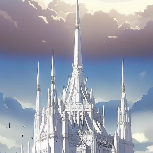 Osgiliath in Anime Style