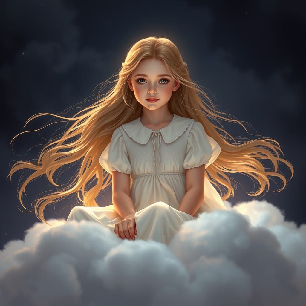 Angel of the Night Sky