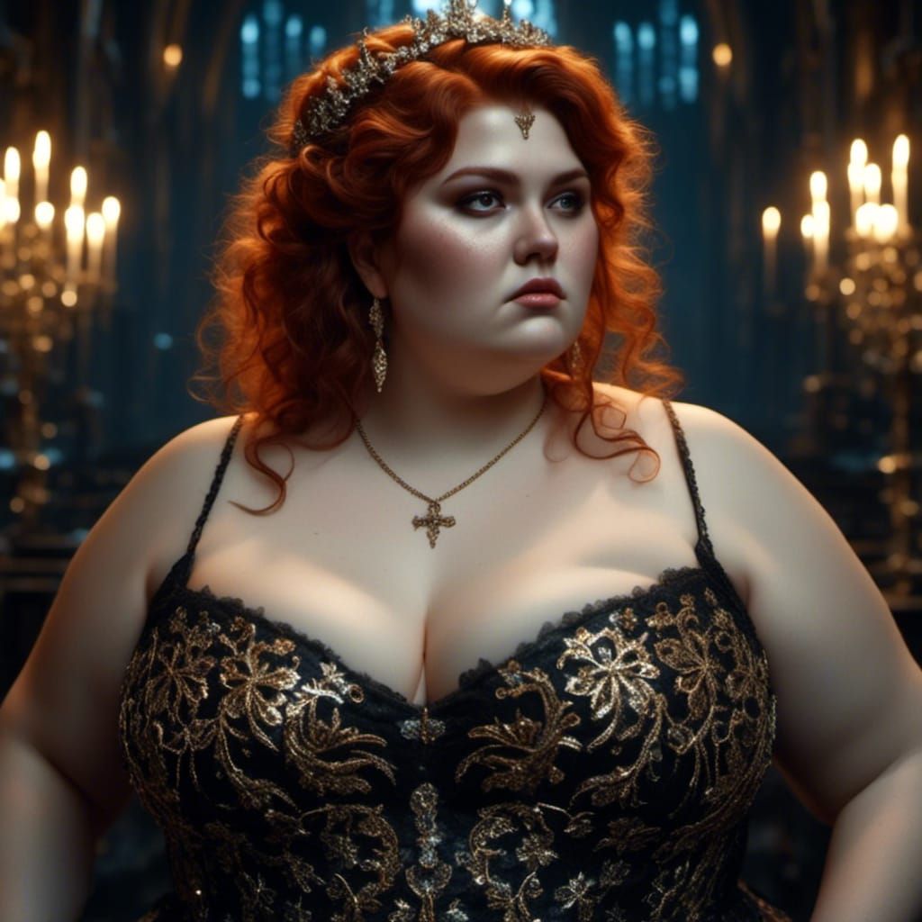 Detailed Updo with Fairy Lights