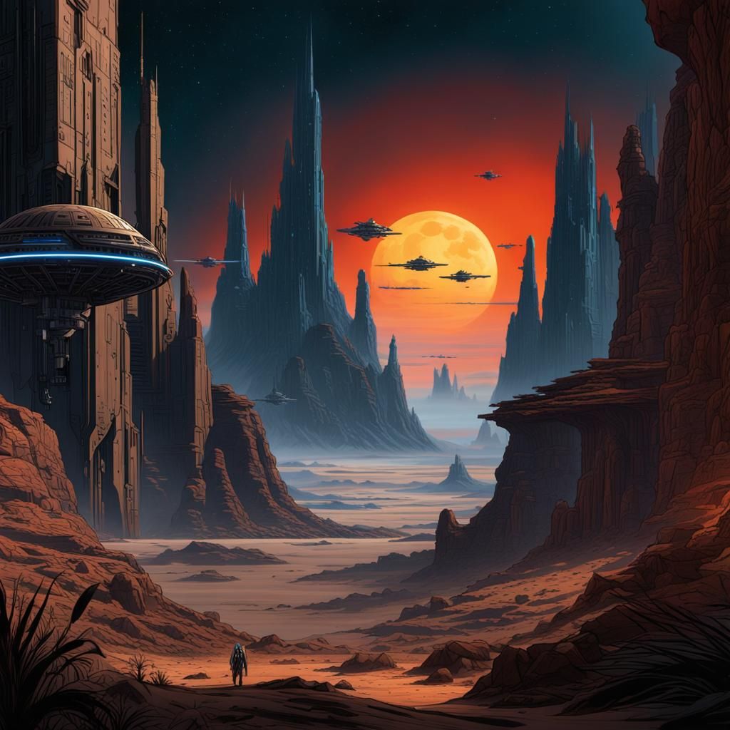 Star Wars as Classic Comic Book Art