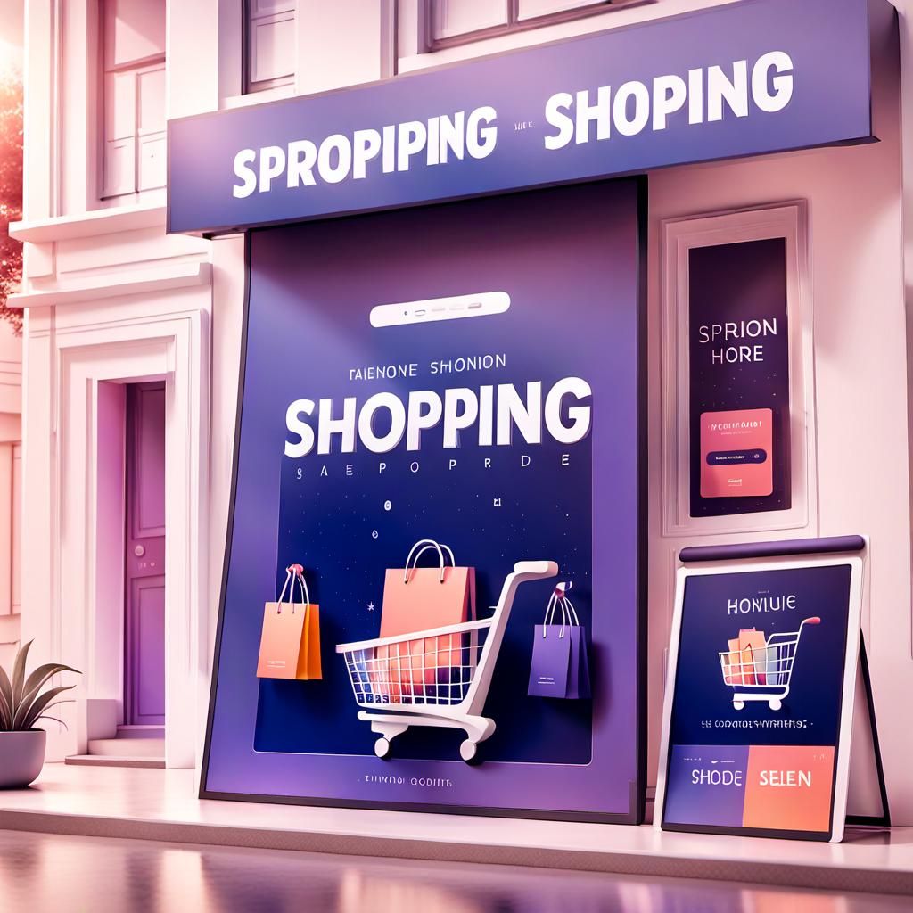 Minimalist E-Commerce Website Design with Product Images