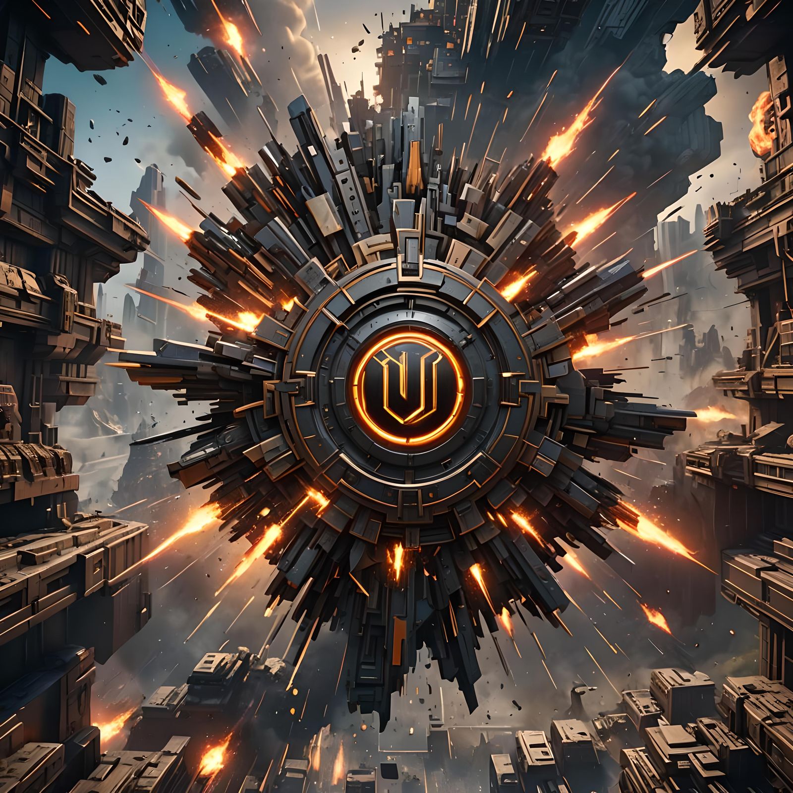 Epic Cinematic Logo for Explosive Trailer Music