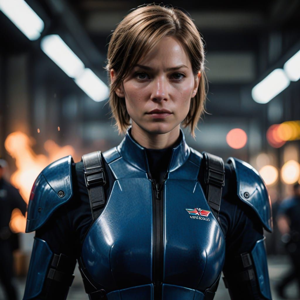 Jill Valentine in Stunning Professional Portrait