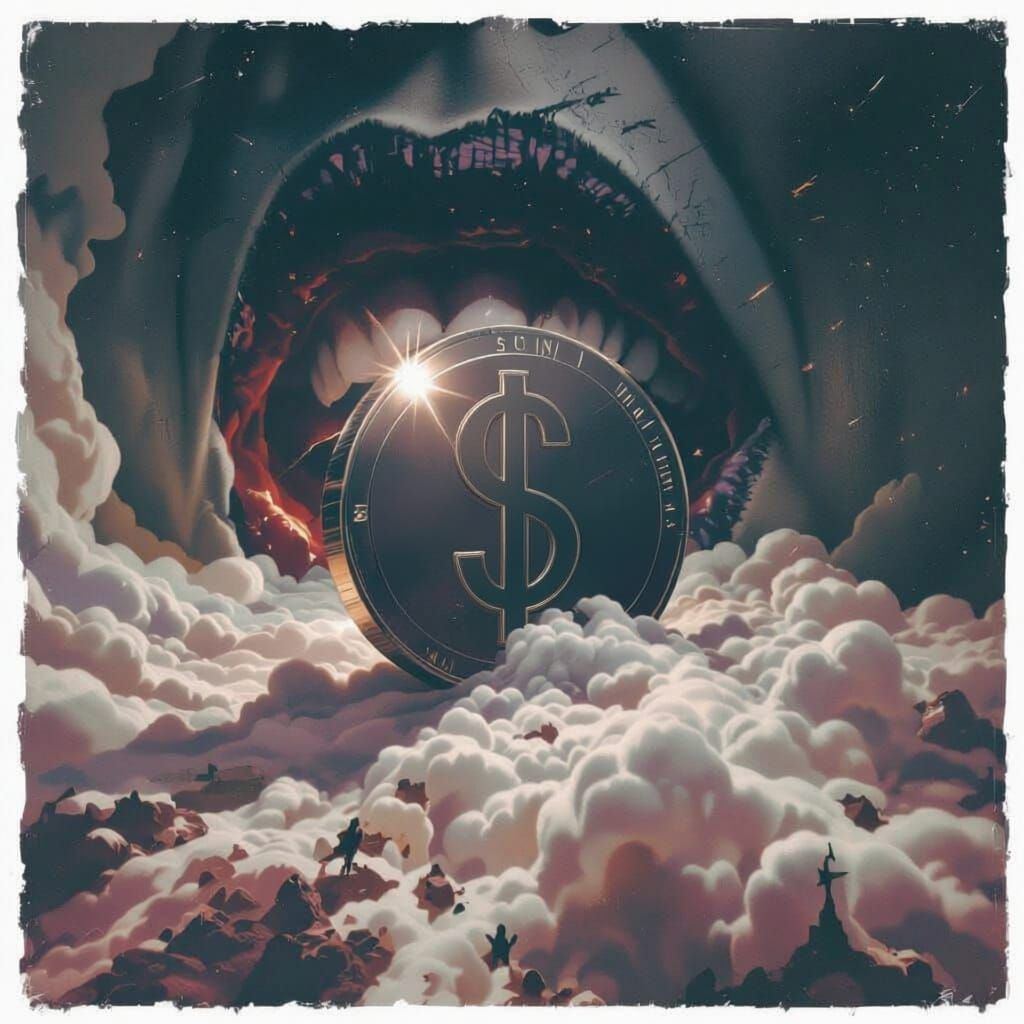 Apocalyptic Communion Host as Coin